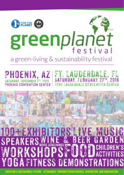 Sponsor? - Green Planet Festival