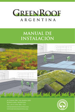GRA Sustrato - GreenRoof Argentina
