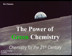 Slides - Green Science Policy Institute