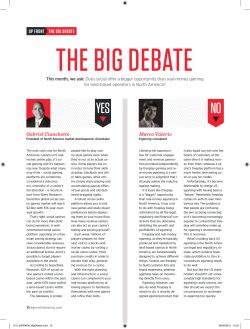 The Big Debate - Greentube Pro