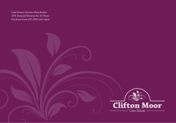 CliftonMoorBrochure-V2 - Grosvenor Property Marketing