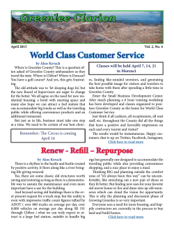 April 2015 Issue (click to open PDF)