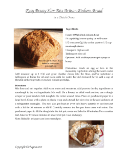 Slow-Rise No-Knead Einkorn Bread in a Dutch Oven