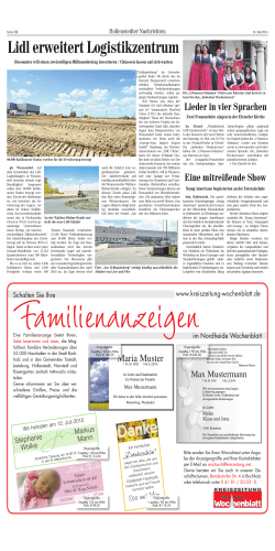 Lidl erweitert Logistikzentrum