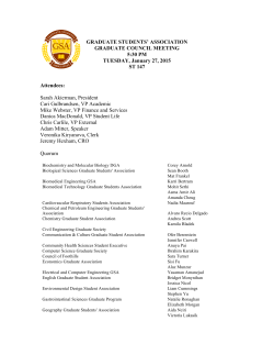 January 2015 GRC Meeting Minutes