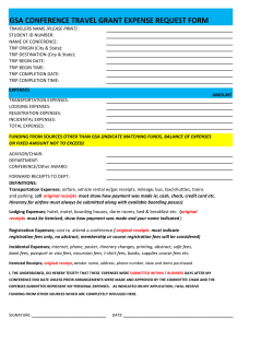 CTG Expense Form PDF
