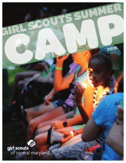 Great Adventures - Girl Scouts of Central Maryland