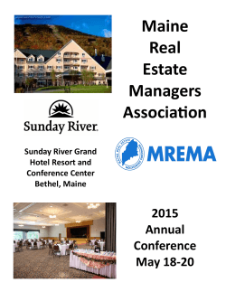 Maine Real Estate Managers Association