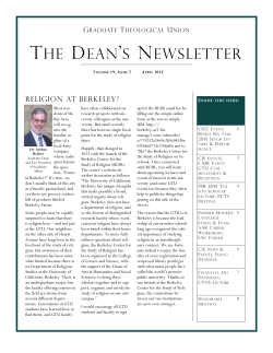 Dean`s Newsletter April 2015.pub