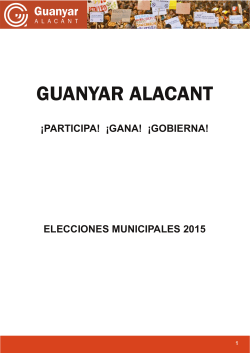 bloque 1 - Guanyar Alacant