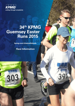 2015 KPMG Easter Runs Race Information