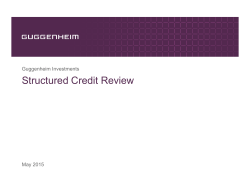 Structured Credit Outlook