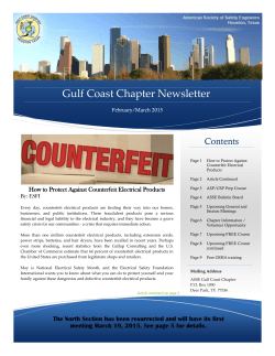 February/March 2015 - Gulf Coast Chapter
