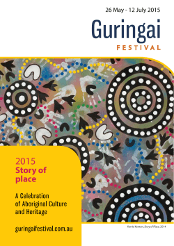 2015 the Guringai Festival