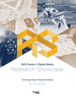 the Research Showcase booklet here!