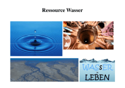 Ressource Wasser - Gymnasium Seligenthal