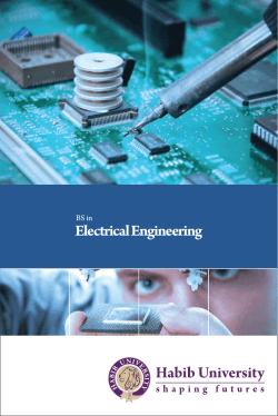âBS Electrical Engineeringâ Catalog