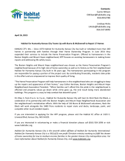 Rock the Block Media Release May 2015