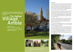 Village Amble - Hadlow Parish Council
