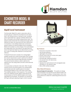 echometer model m chart recorder - Hamdon | Wellsite Solutions Ltd.