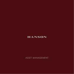 Hanson Asset Management