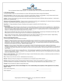 General Waiver