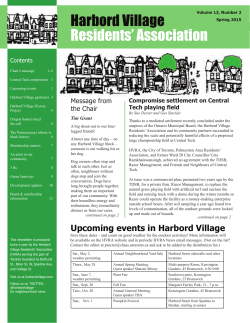 read the Spring 2015 newsletter here.