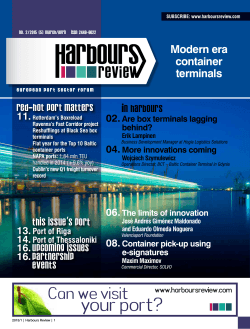 your port? - Harbours review