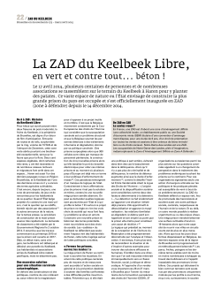 La zad du Keelbeek Libre,