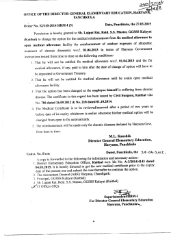 CeP cklit,tb/A1)`N OFFICE Permission is hereby granted to (Kaithal