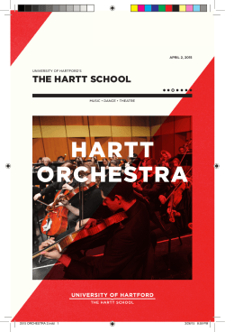 HARTT ORCHESTRA - The Hartt School