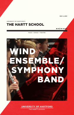 symphony band wind ensemble - The Hartt School