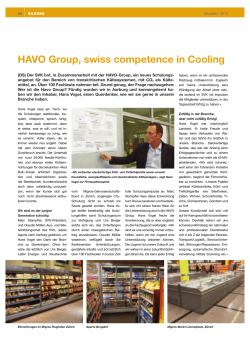 mehr - HAVO Group - Swiss Competence in Cooling