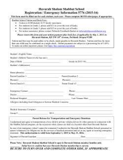 Registration Form 2015-16
