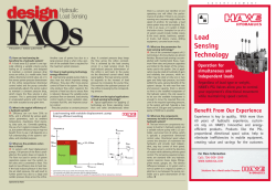 Load Sensing Technology