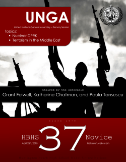 HBHS Novice - hbhsmun