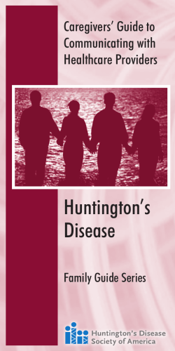 a FREE PDF DOWNLOAD. - Huntington`s Disease Society of America