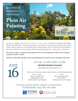 Plein Air Painting - University of Utah Health Care