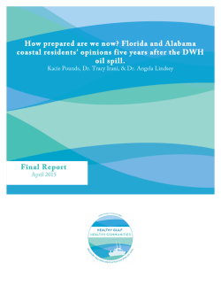 How prepared are we now? Florida and Alabama coastal residents