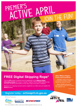 FREE Digital Skipping Rope*