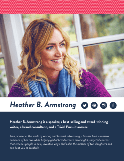 Heather B. Armstrong