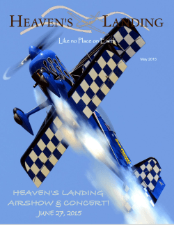 May 2015 - Heaven`s Landing