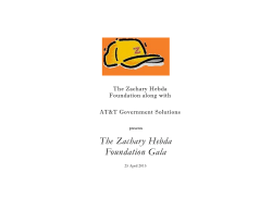 The Zachary Hebda Foundation Gala