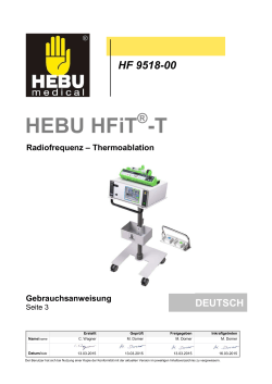 T / HF 9518  - HEBUmedical GmbH