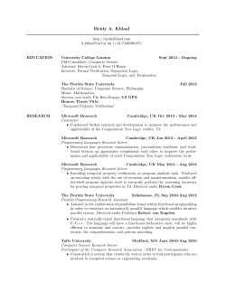 CV - Heidy Khlaaf