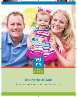 a community-based annual report