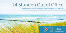 24 Stunden Out of Office