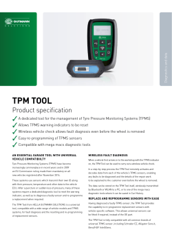 TPM TOOL brochure - Hella Gutmann Solutions