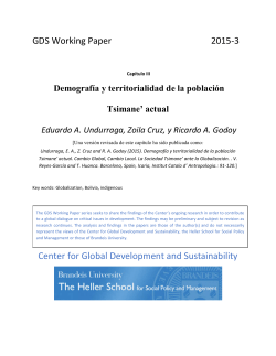 GDS Working Paper 2015-3 Center for Global Development and