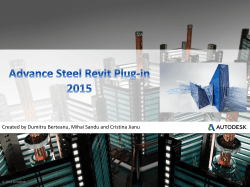 Advance Steel is a software dedicated to create steel structure